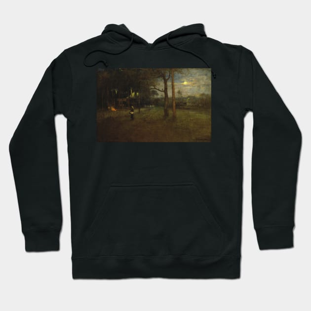 Moonlight, Tarpon Springs by George Inness Hoodie by Classic Art Stall